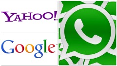 Yahoo! - Google - WhatsApp