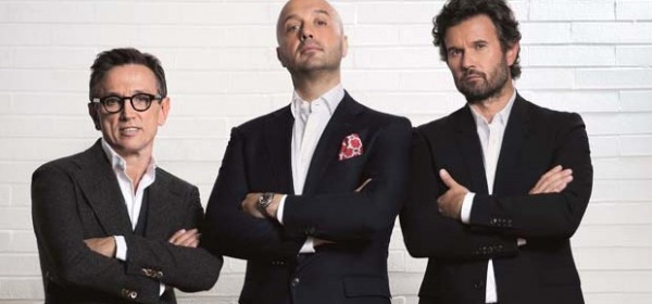 bruno Barbieri, Carlo Cracco e Joe Bastianich