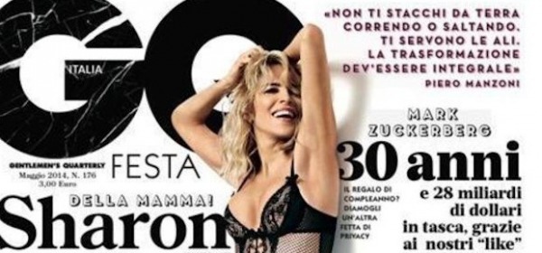 Sharon Stone lingerie GQ