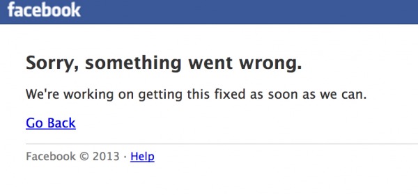 facebook down