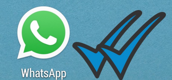 WhatsApp doppia spunta blu