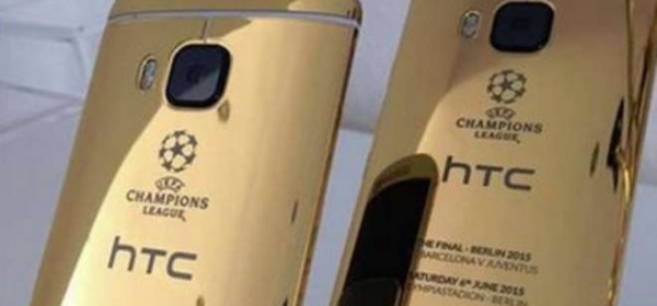 Il nuovo HTC One M9 in oro 24 carati