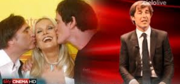  Quentin Tarantino e Barbara Bouchet  foto Sky