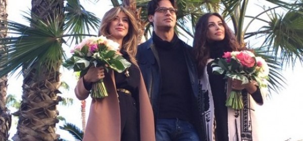 Virginia Raffaele, Gabriel Garko e Madalina Ghenea