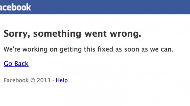 facebook down