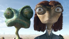 Una scena di "Rango"