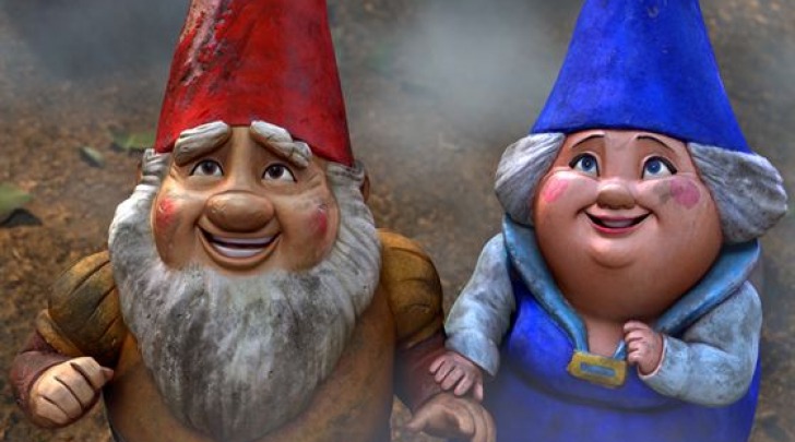 Una scena di "Gnomeo e Giulietta"